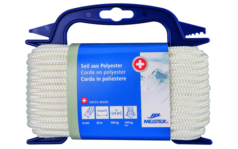 Meister Polyesterseil Ø 6 mm, 20 m, 700 kg