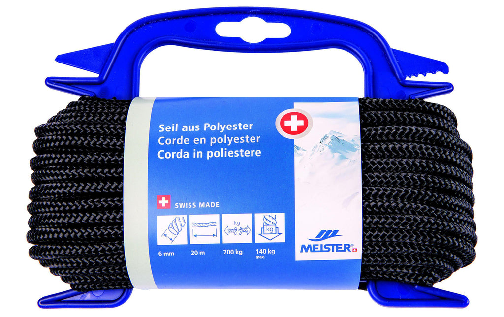 Meister Polyesterseil Ø 6 mm, 20 m, 700 kg