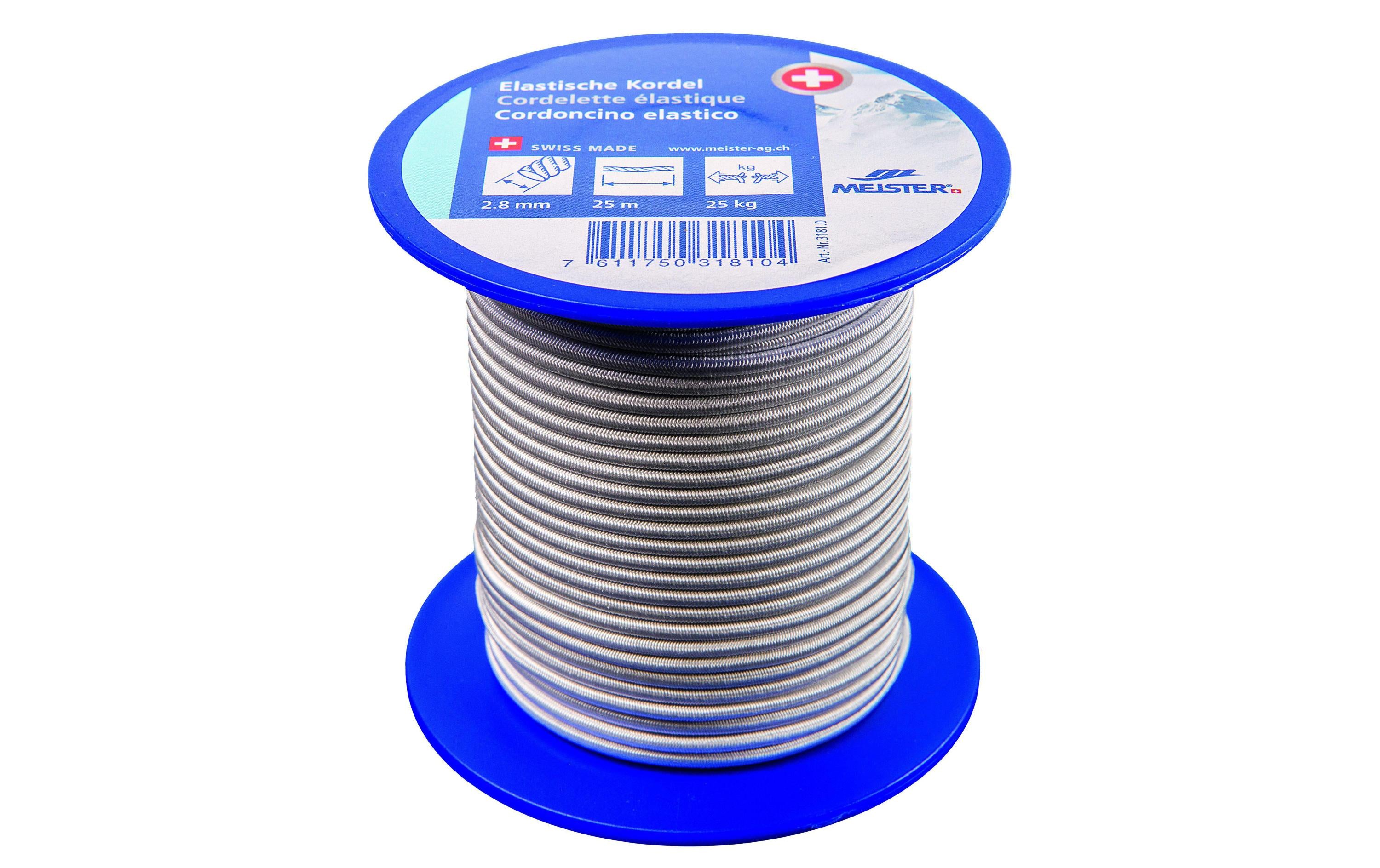 Meister Spannseil 2,8 mm x 25 m Weiß hochbelastbar Sport & Freizeit > Freizeit > Zubehör Meister