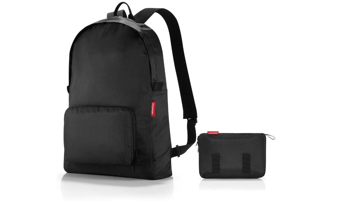 Reisenthel Rucksack Mini Maxi Polyester Schwarz 30x40x13 cm Sport & Freizeit > Freizeit > Zubehör Reisenthel