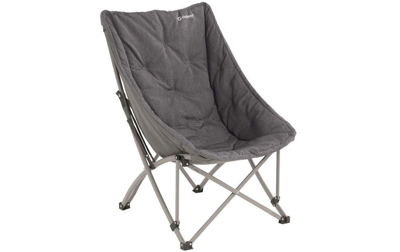 Outwell Campingstuhl Grau Polyester Ergonomisch Tragbar Garten & Outdoor > Gartenmöbel > Gartenstühle Outwell