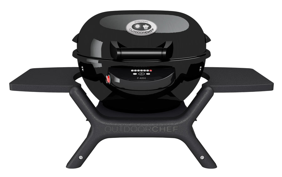 Outdoorchef Elektrogrill P-420 E MINICHEF Schwarz 39,5 cm Grills & Feuerstellen Outdoorchef