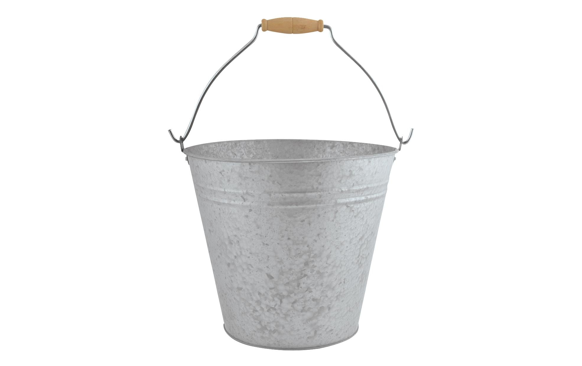 Esschert Design Zinkeimer aus Zink, Silber, 9,5 Liter Garten & Outdoor > Pflanzen > Pflanzengefäße Esschert Design