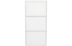 Kare Schuhschrank Caruso 3er Weiss