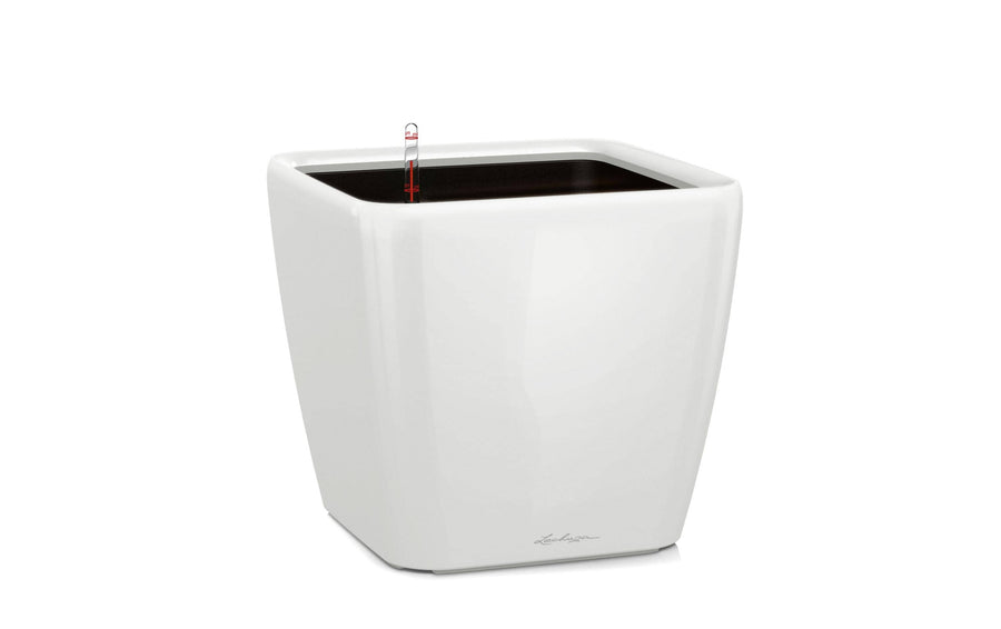 Lechuza Quadro Premium Pflanzentopf Kunststoff Weiß 21 cm Garten & Outdoor > Pflanzen > Pflanzengefäße Lechuza