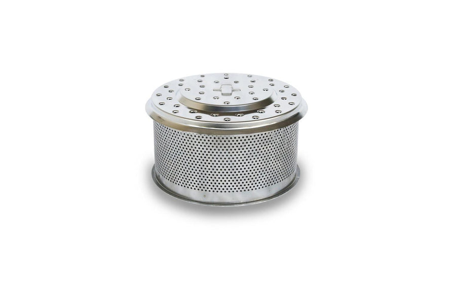 LotusGrill Kohlebehälter XL Edelstahl rostfrei für gleichmäßige Hitzeverteilung Grills & Feuerstellen LotusGrill