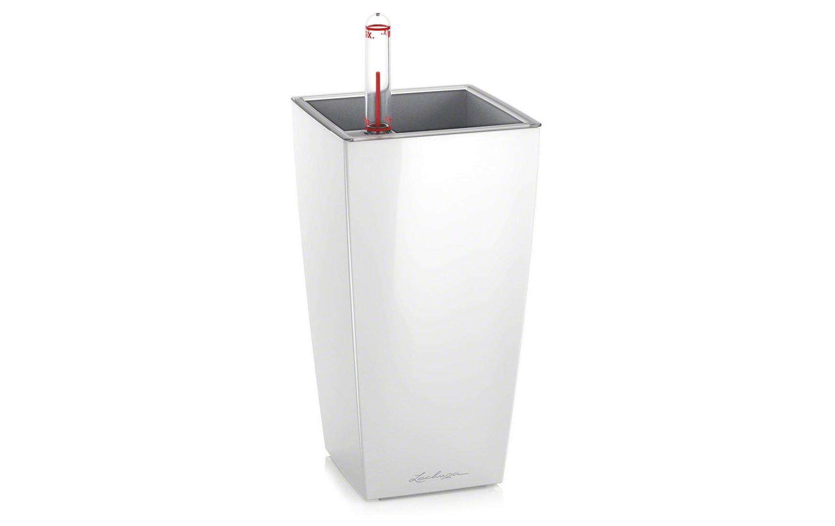 Lechuza Kräutertopf Mini Cubi Premium Kunststoff Weiß 9 cm Garten & Outdoor > Pflanzen > Pflanzengefäße Lechuza