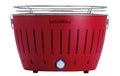 LotusGrill Tischgrill Rot mit USB Drehregler Ø 32 cm Grills & Feuerstellen LotusGrill