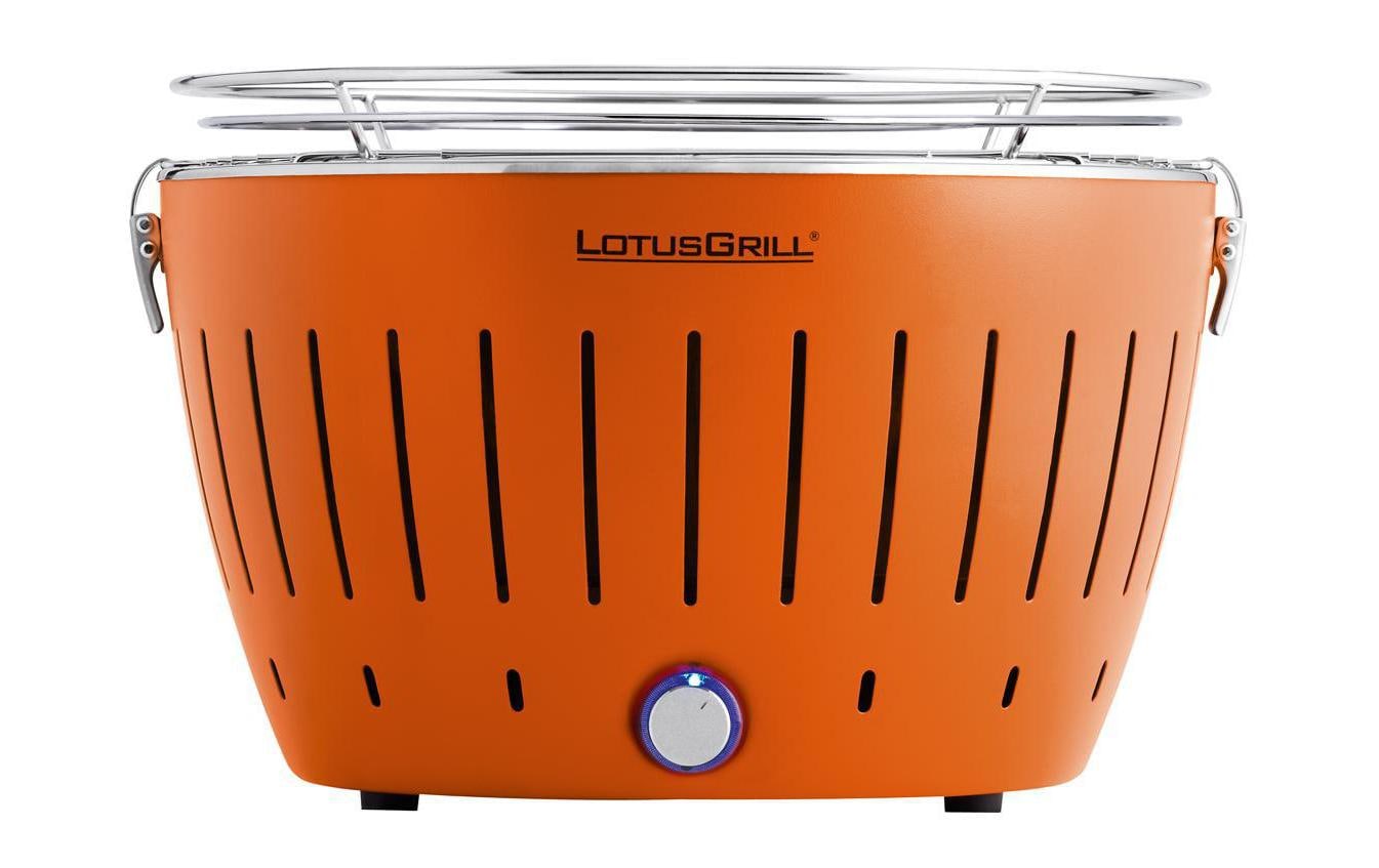 LotusGrill Tischgrill Mandarinenorange tragbar Ø 32 cm Grills & Feuerstellen LotusGrill