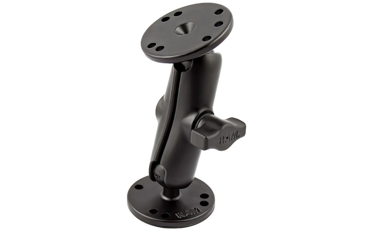 RAM Doppel Gelenk-Arm mit 1 Ball und 2.5 Round Base