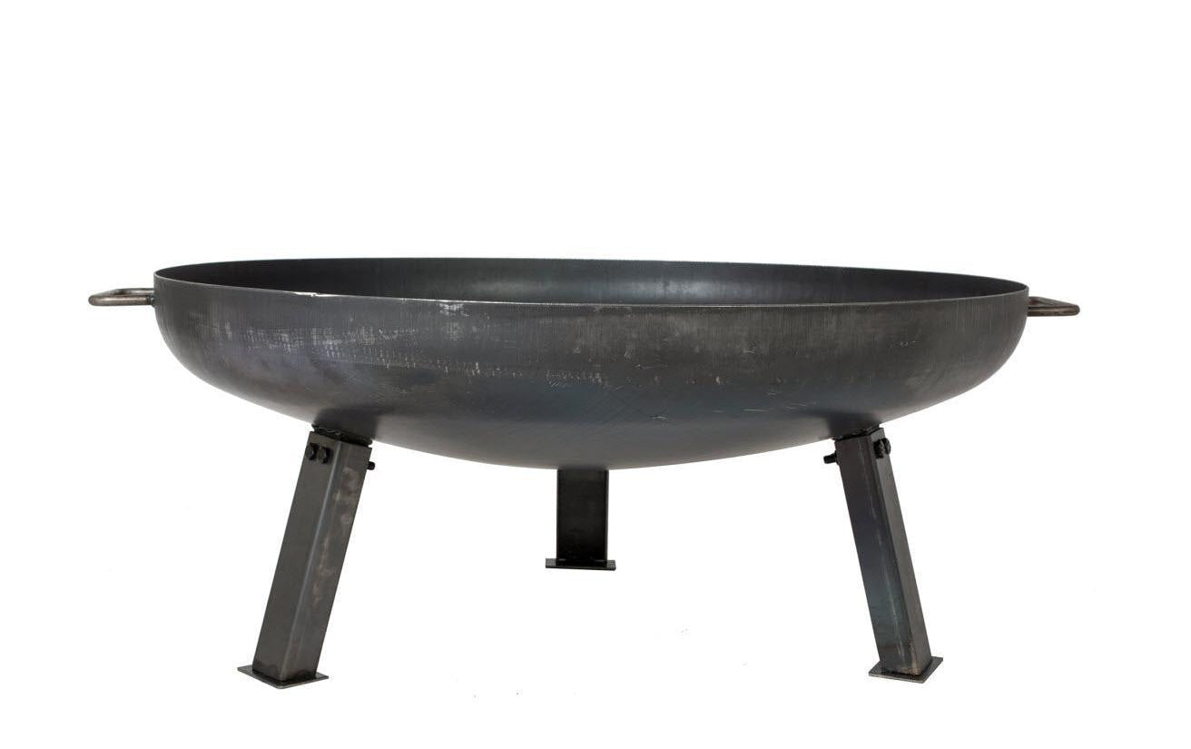 La Hacienda Feuerschale Pittsburgh Medium aus geöltem Stahl, 80 cm Grills & Feuerstellen La Hacienda