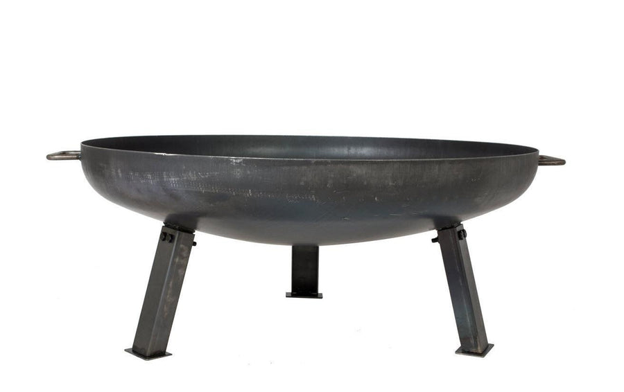 La Hacienda Feuerschale Pittsburgh Medium aus geöltem Stahl, 80 cm Grills & Feuerstellen La Hacienda