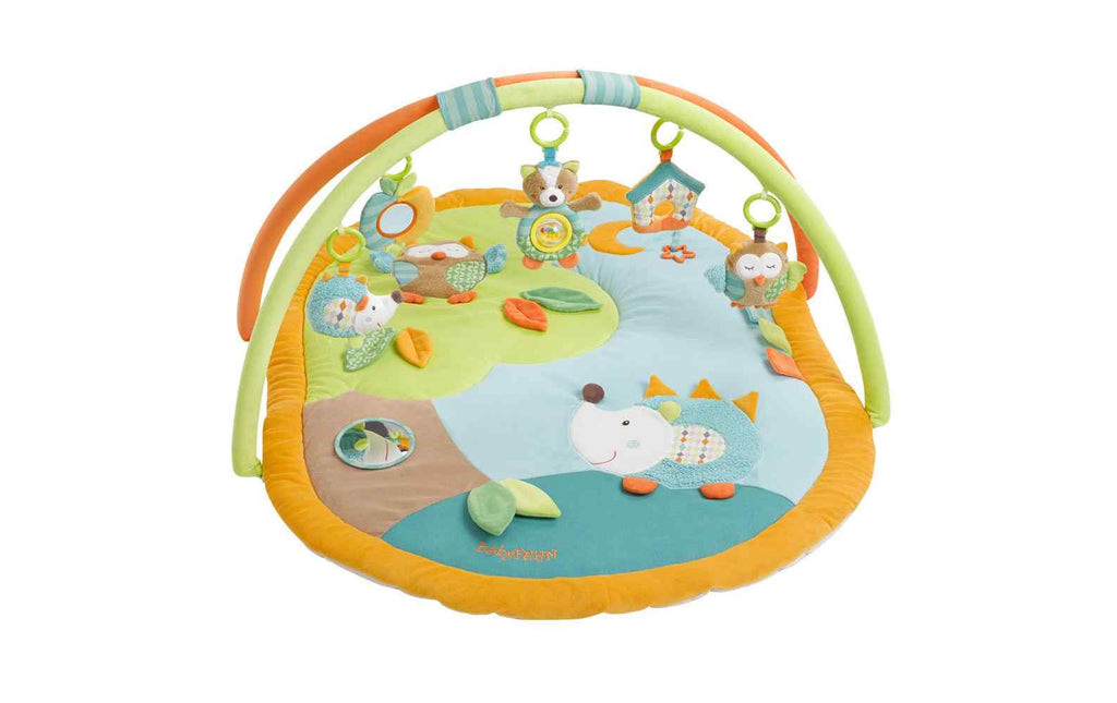 fehn Krabbeldecke mit Spielbogen Lama Peru