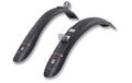 SKS Steckschutzblechgarnitur Beavertail 26-28 schwarz