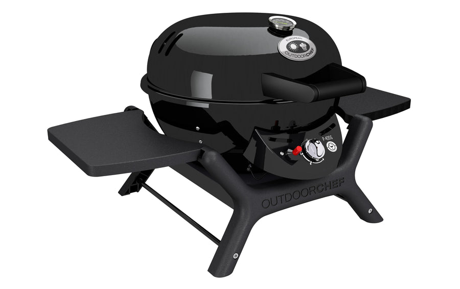 Outdoorchef Kugelgrill schwarz mit Thermometer und 39,5 cm Grillfläche Grills & Feuerstellen Outdoorchef