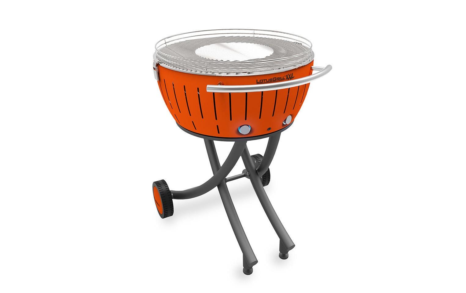 LotusGrill Holzkohle Camping-Grill mandarinorange 60 cm Grills & Feuerstellen LotusGrill