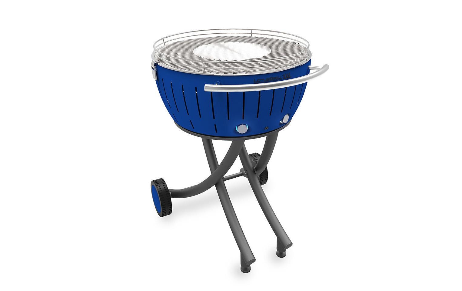 LotusGrill Gartengrill XXL, mobiler Holzkohlegrill, tiefblau, kompakt Grills & Feuerstellen LotusGrill