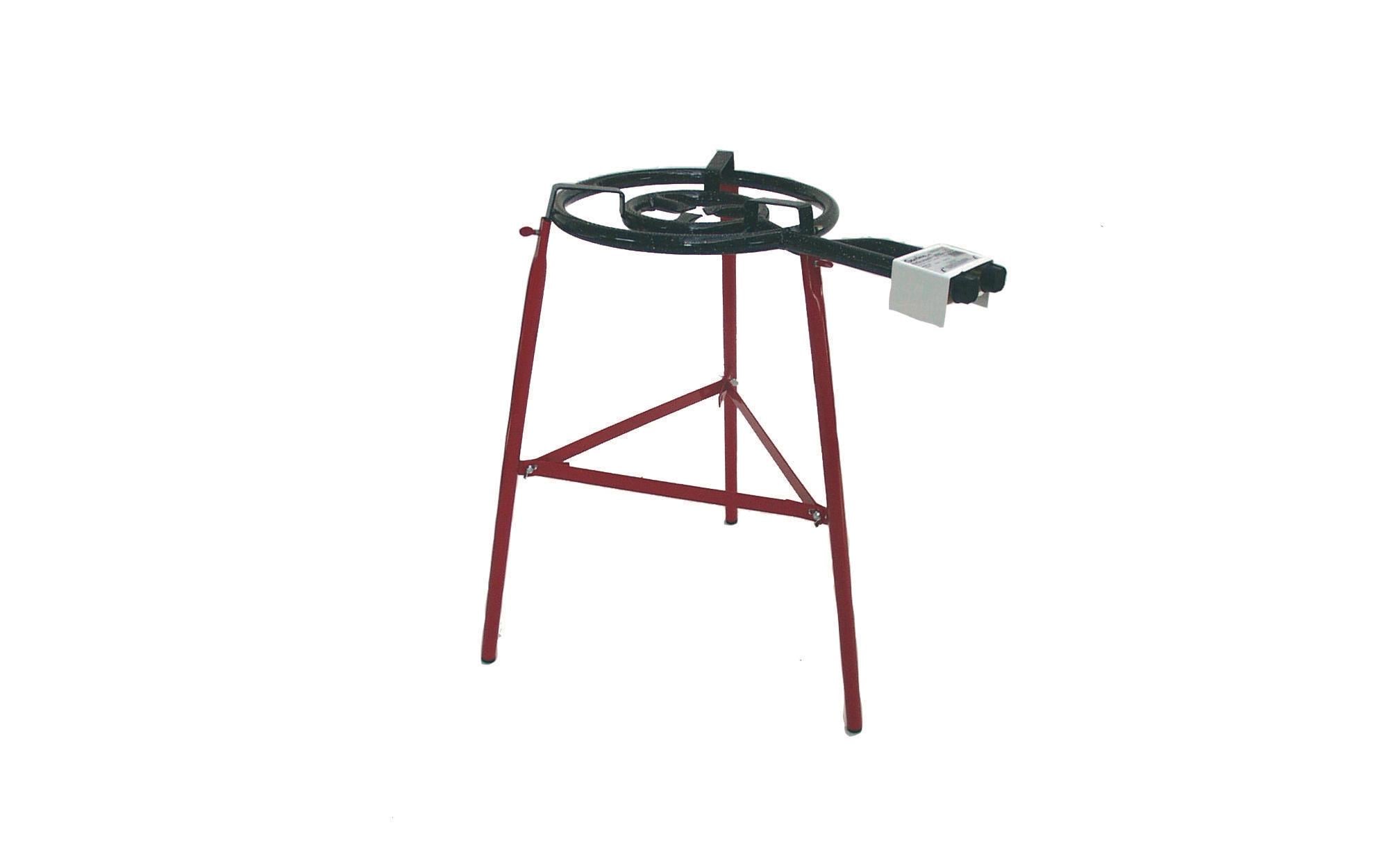 Garcima Gastrogrill Ringbrenner 40 cm Schwarz mit zwei Brennern Grills & Feuerstellen Garcima