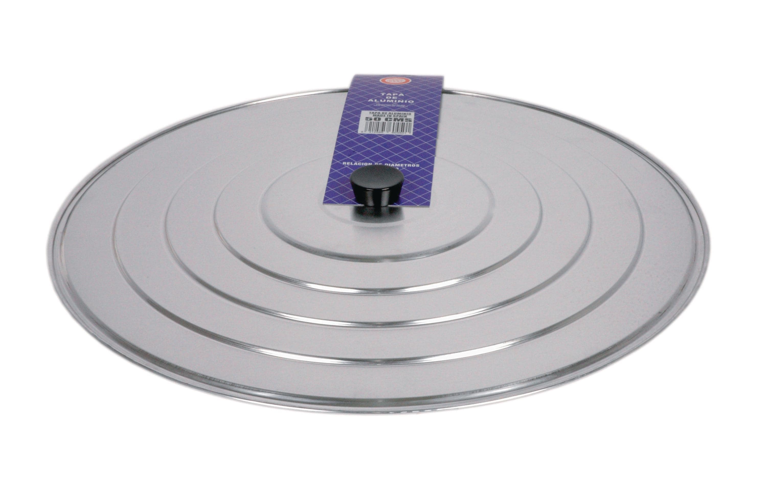 Garcima Pfannendeckel Aluminium Silber 50 cm für Party Pfanne Grills & Feuerstellen Garcima