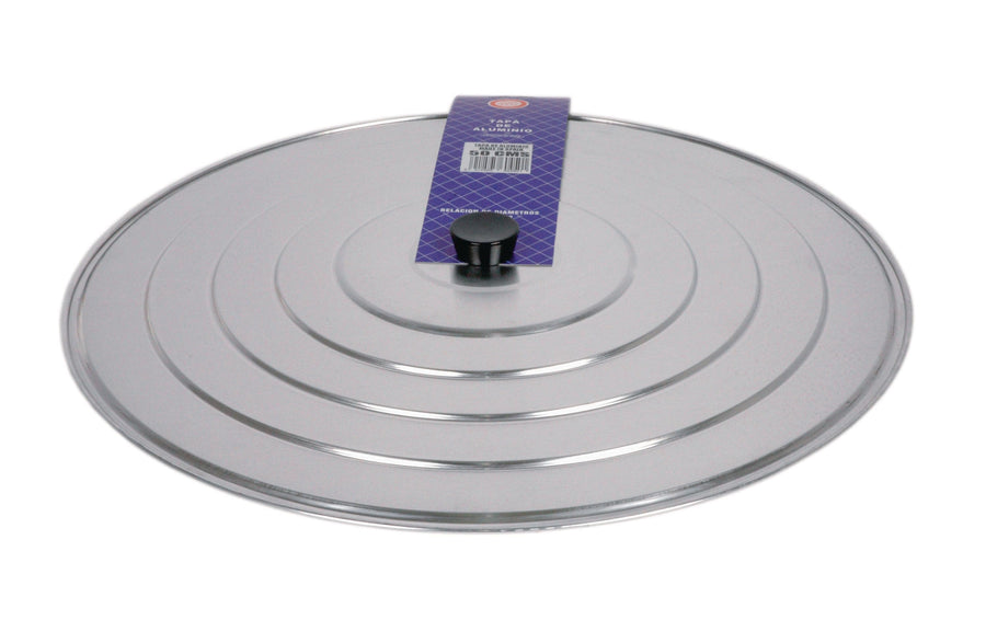 Garcima Pfannendeckel Aluminium Silber 50 cm für Party Pfanne Grills & Feuerstellen Garcima