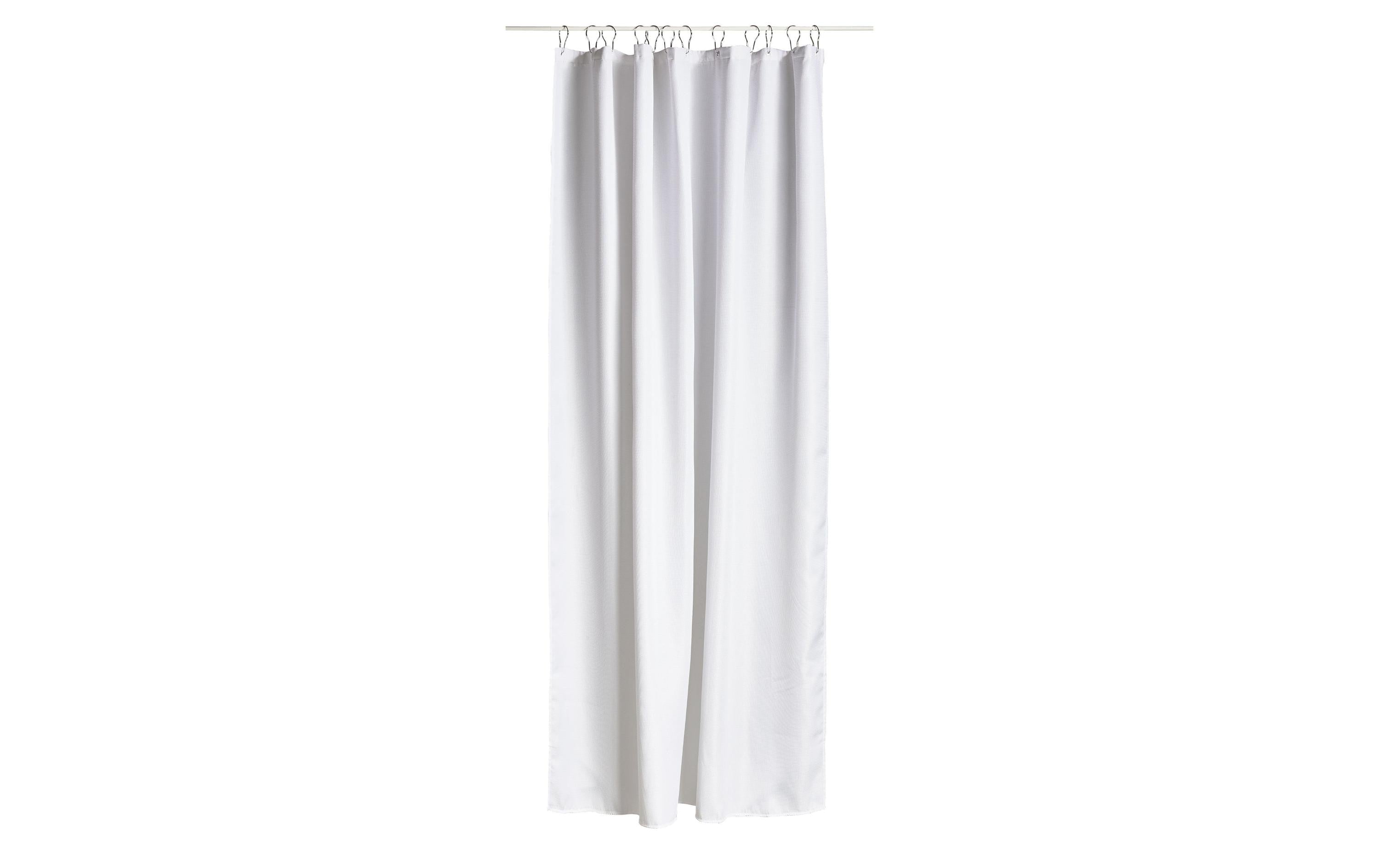 Zone Denmark Duschvorhang Lux 180 x 200 cm,Weiss