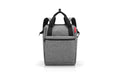 Reisenthel Rucksack Allrounder R Twist Baumwolle Silber 40x30x15 cm Sport & Freizeit > Freizeit > Zubehör Reisenthel
