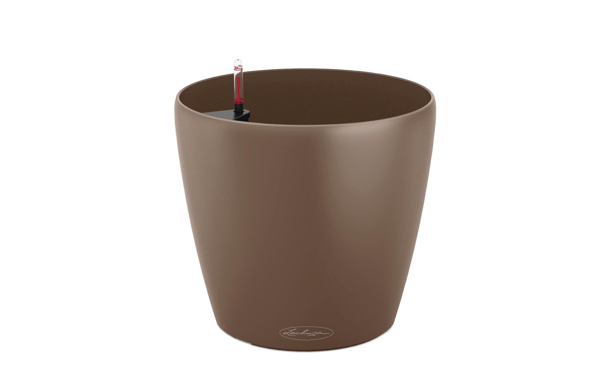 Lechuza CLASSICO Color Pflanzentopf Braun Kunststoff 21 cm Garten & Outdoor > Pflanzen > Pflanzengefäße Lechuza