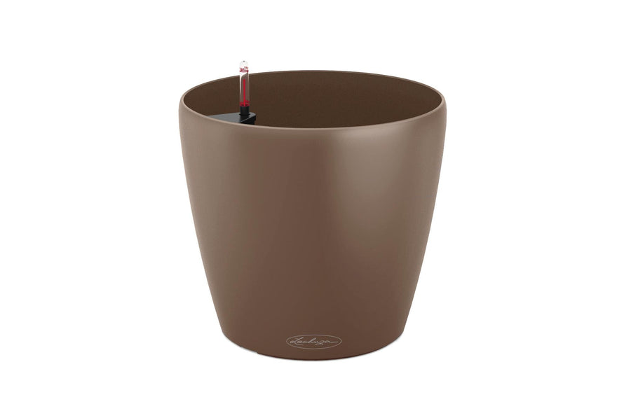 Lechuza CLASSICO Color Pflanzentopf Braun Kunststoff 21 cm Garten & Outdoor > Pflanzen > Pflanzengefäße Lechuza