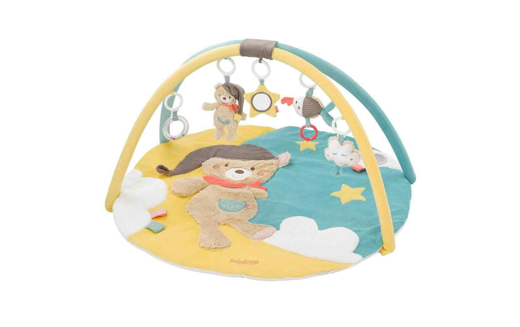 fehn Krabbeldecke mit Spielbogen Lama Peru