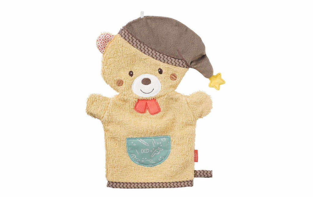 fehn Baby-Waschhandschuh Lama Peru