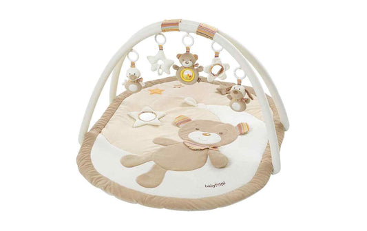 fehn Krabbeldecke mit Spielbogen Lama Peru