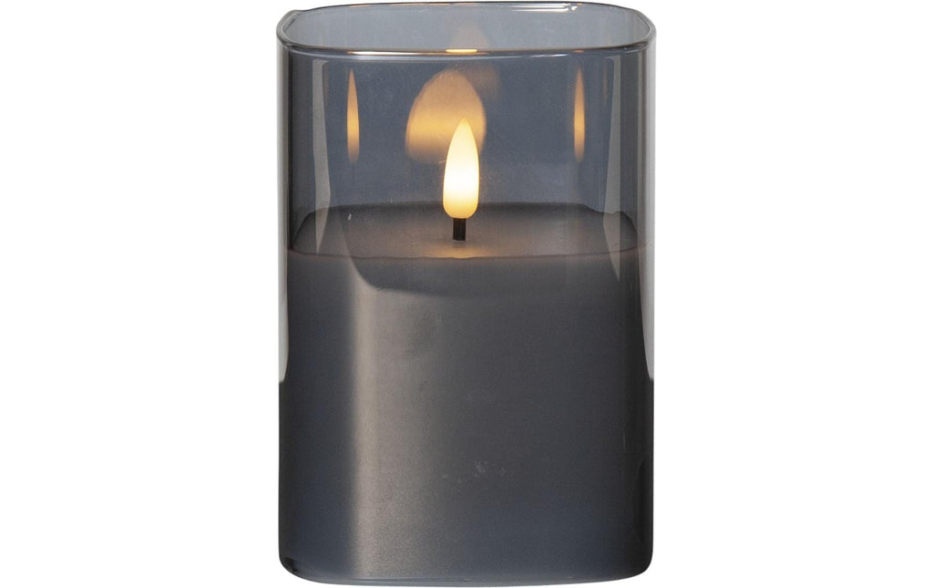 LED Kerze Pillar Flamme Batteriebetrieb mit Timerfunktion