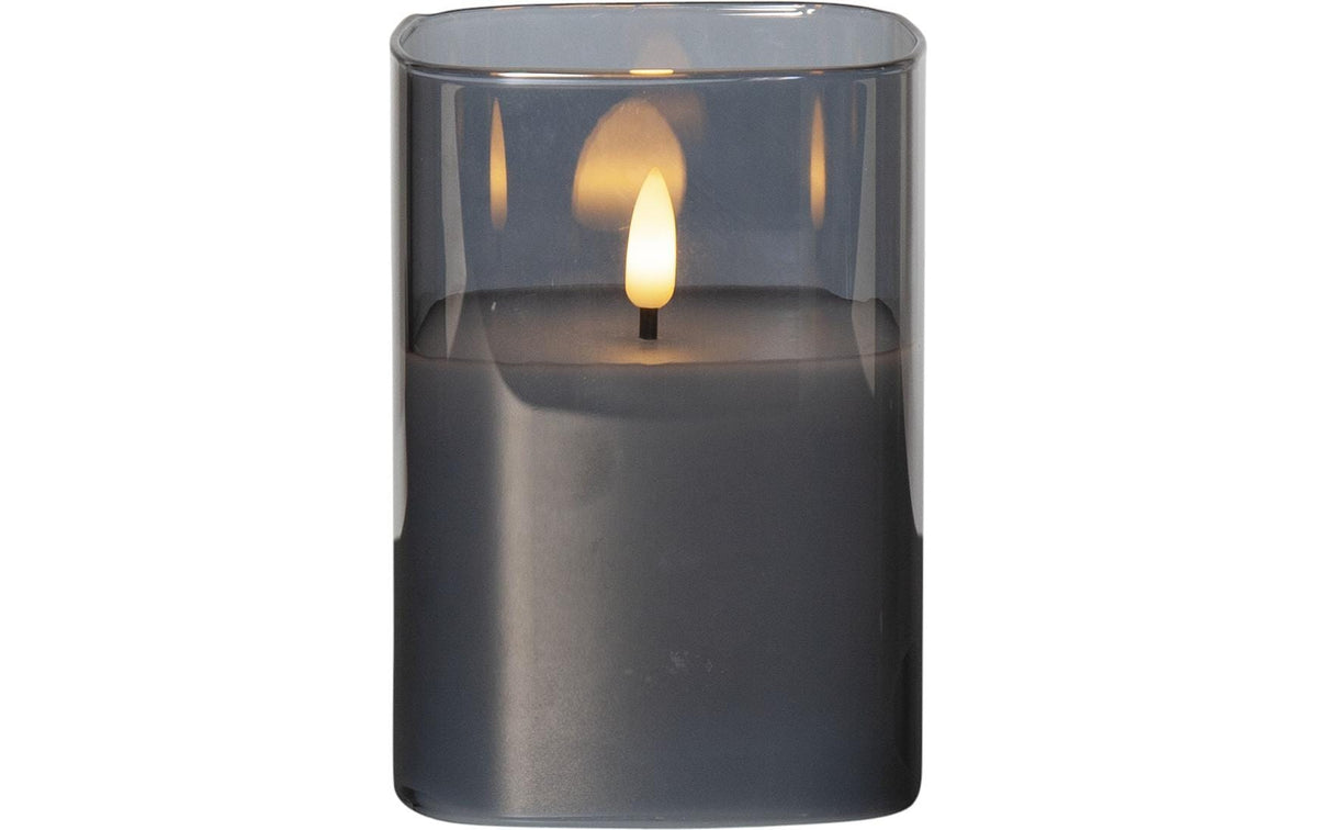 LED Kerze Pillar Flamme Batteriebetrieb mit Timerfunktion