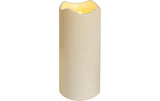 Star Trading LED-Kerze Pillar Paul Ø 10 x 23 cm, Beige