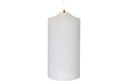 LED-Kerze Pillar Flamme 15 cm batteriebetrieben mit Timer