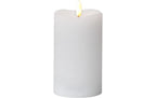 LED Kerze Pillar Flamme Batteriebetrieb mit Timerfunktion