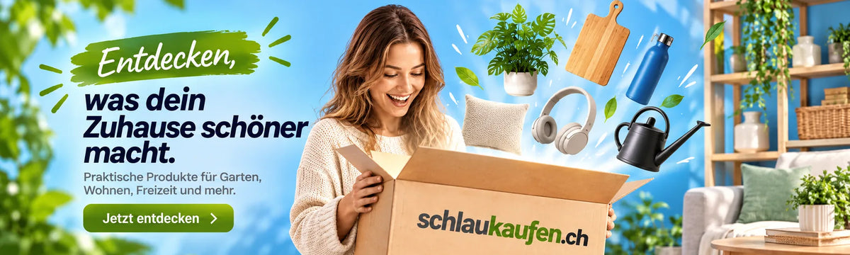Banner schlaukaufen.ch