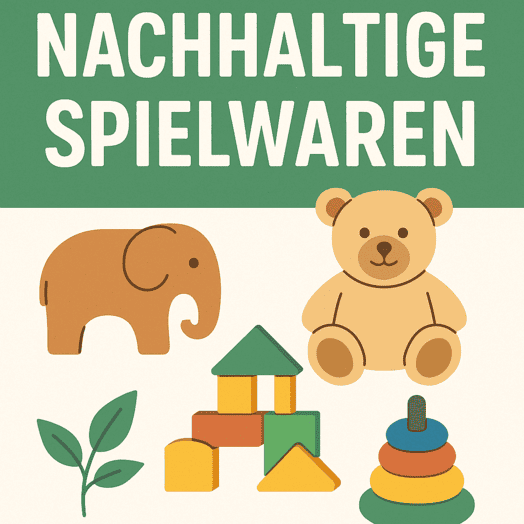 Nachhaltige Spielwaren
