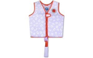 Swim Essentials Schwimmweste 3-6 Jahre Lila Leopard
