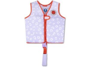 Swim Essentials Schwimmweste 3-6 Jahre Lila Leopard