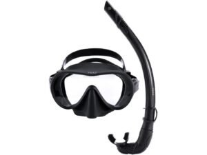 YEAZ Ocean Vibes Snorkel & Mask Schwarz