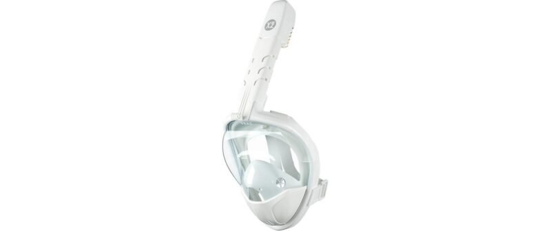 YEAZ Ocean View Snorkel Mask Weiss, L-XL