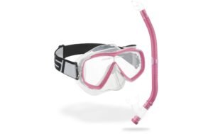 CRESSI Estrella Junior + Top Snorkel Combo Pink