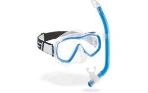 CRESSI Estrella Junior + Top Snorkel Combo Blue