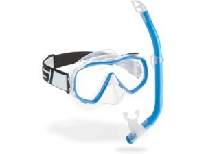 CRESSI Estrella Junior + Top Snorkel Combo Blue