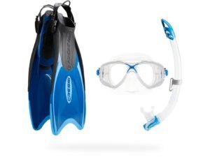 CRESSI Palau Snorkeling fins set Blue/Azure M/L