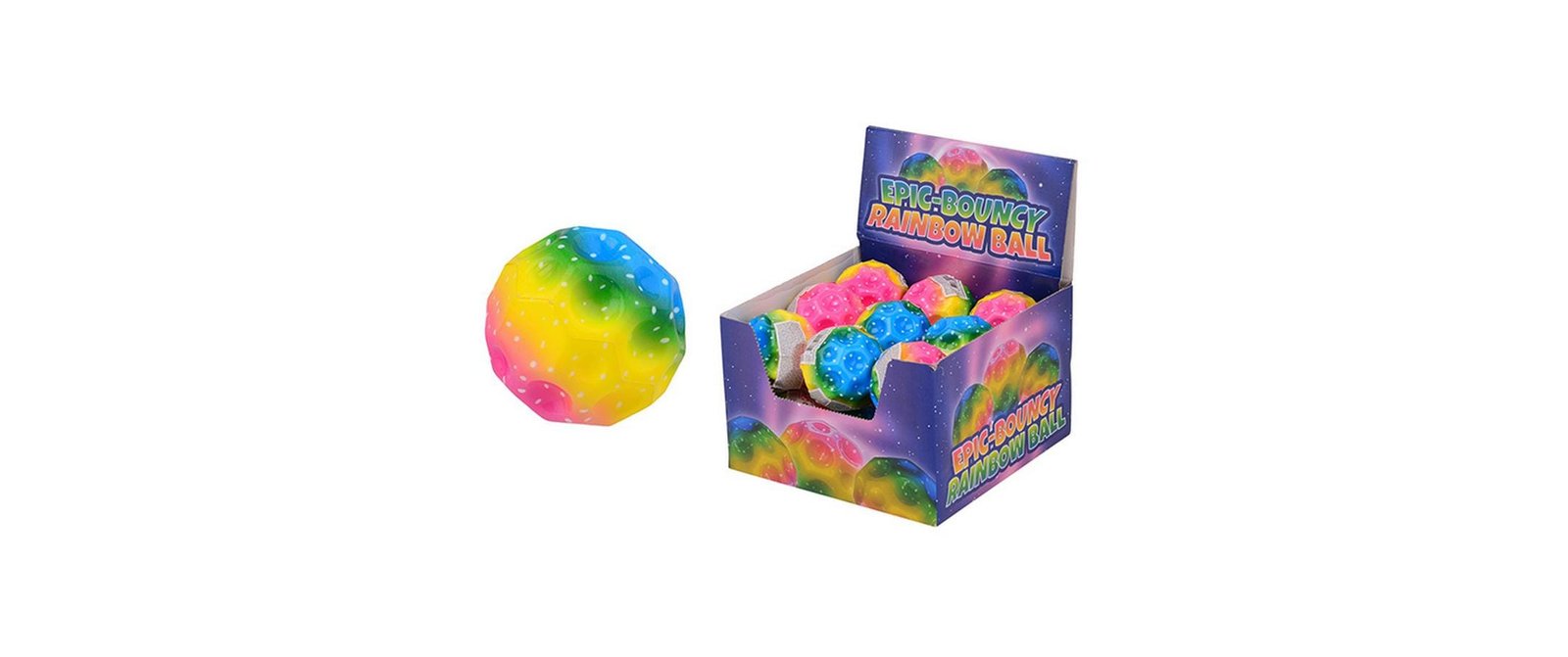Sombo Funsport Mondball Regenbogen Springball – Bild 2
